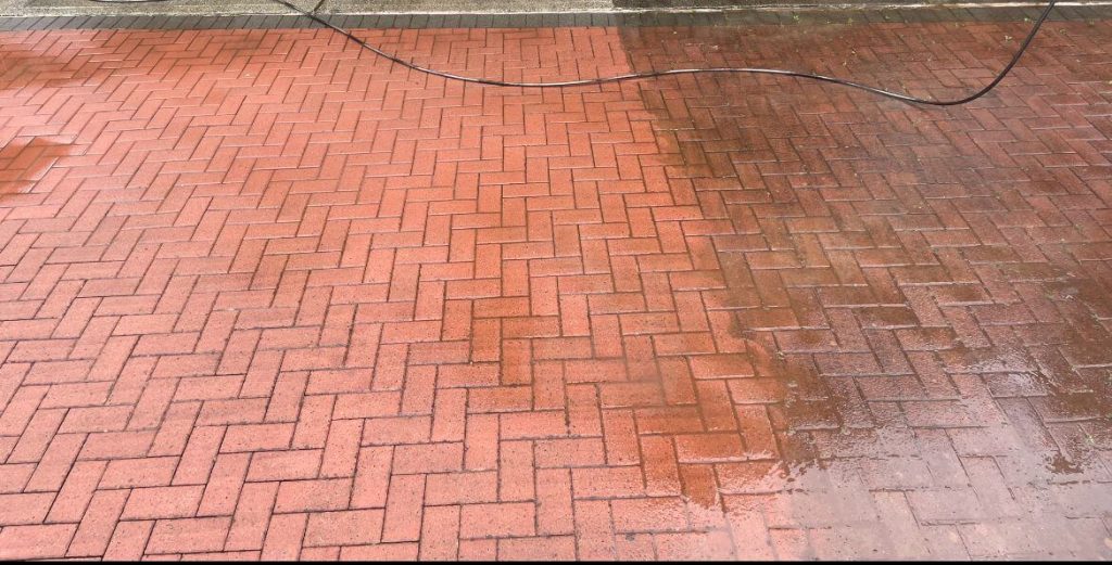 brick paver cleaning